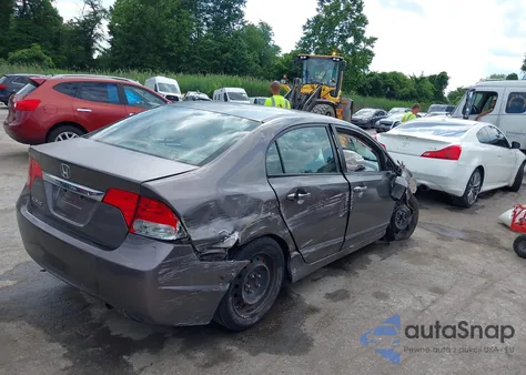 2010 Honda Civic Lx из США, поврежденный, VIN 2HGFA1F56AH547059